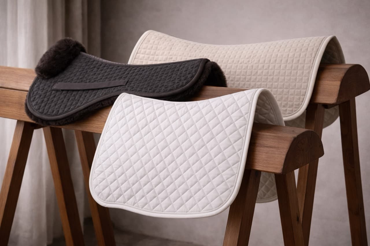 Schabracken auf Holzgestell